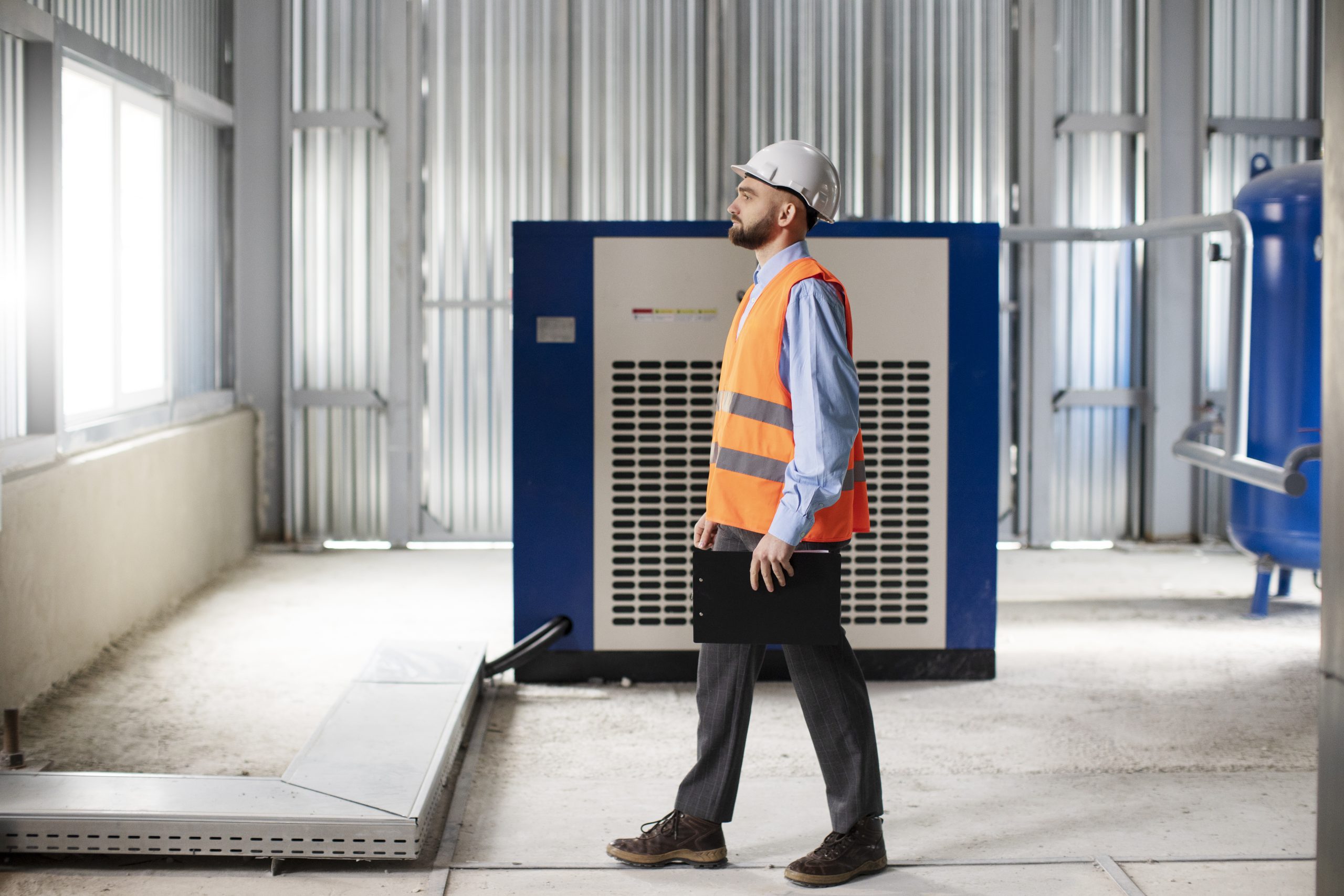 Commercial HVAC filter installation, AC INSTALLATION